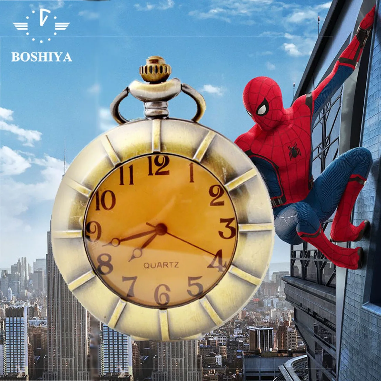 Дисней мультфильм Человек-Паук фильмы ТВ ACG подвеска игрушки подарок