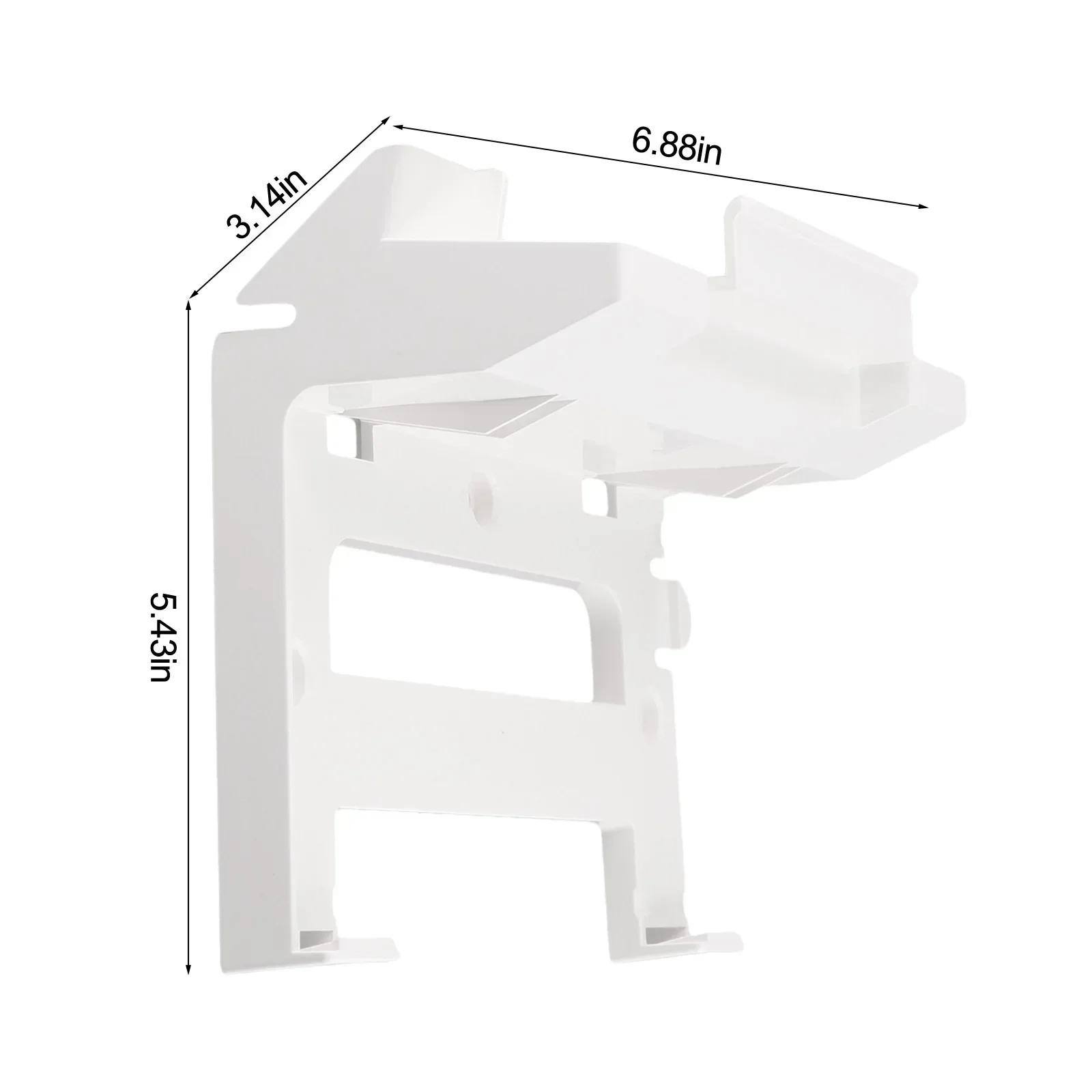 1pc Wireless Wifi Router Bracket For Starlink For Gen 3 Mount For V3 Router Supply Mounting Bracket ABS Plastic Organizer