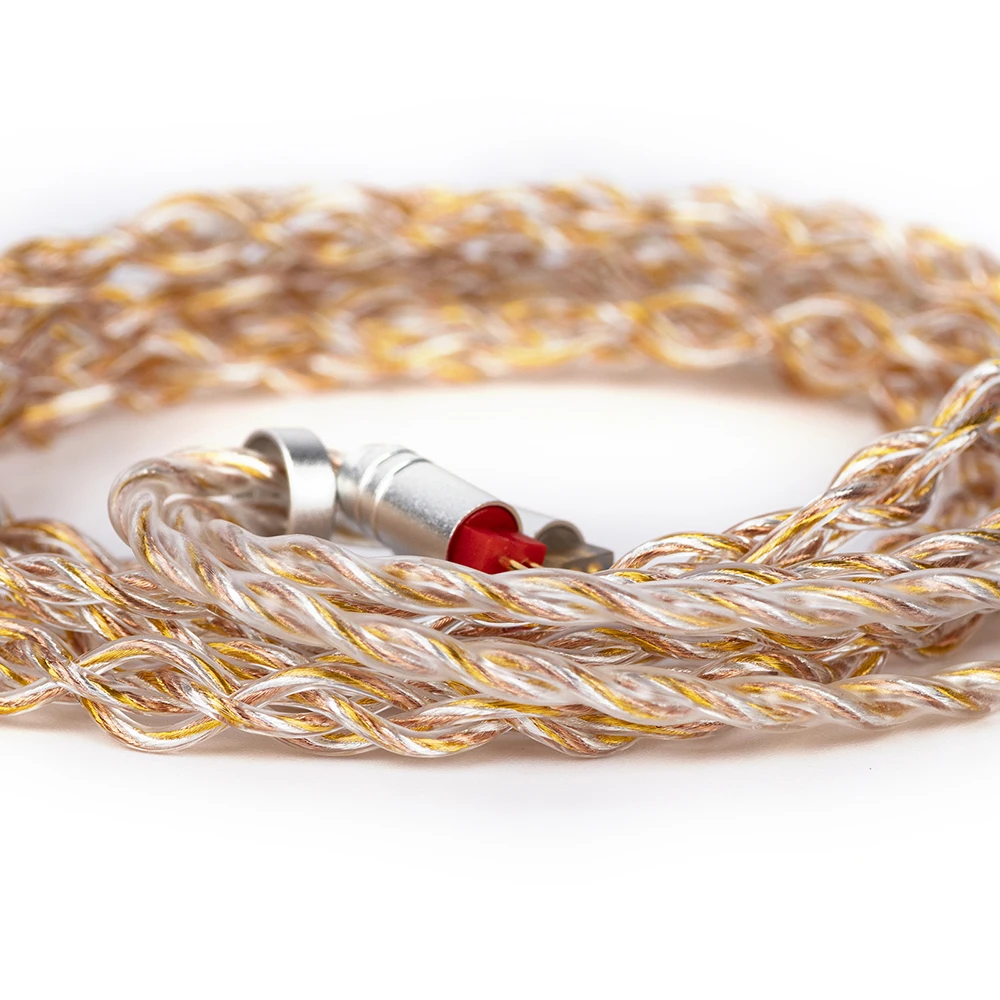 Tripowin Petrichor 26AWG Reemplazo mejorado Cable de audio HiFi desmontable balanceado 2,5 mm 3,5 mm 4,4 mm Mele Zonie Olina