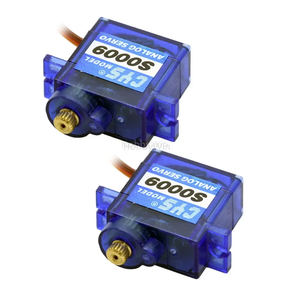 

2pcs CYS S0009A Metal Gear 10g Analog Servo for 450 Class RC Helicopter 1/18 Scale Car Truck Micro Size Model Airplane