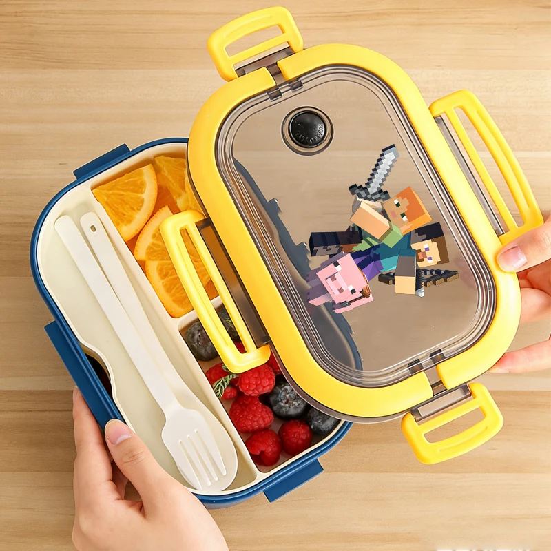 Boîte à bento Minecraft avec f - Food Storage Minecraft avis et prix