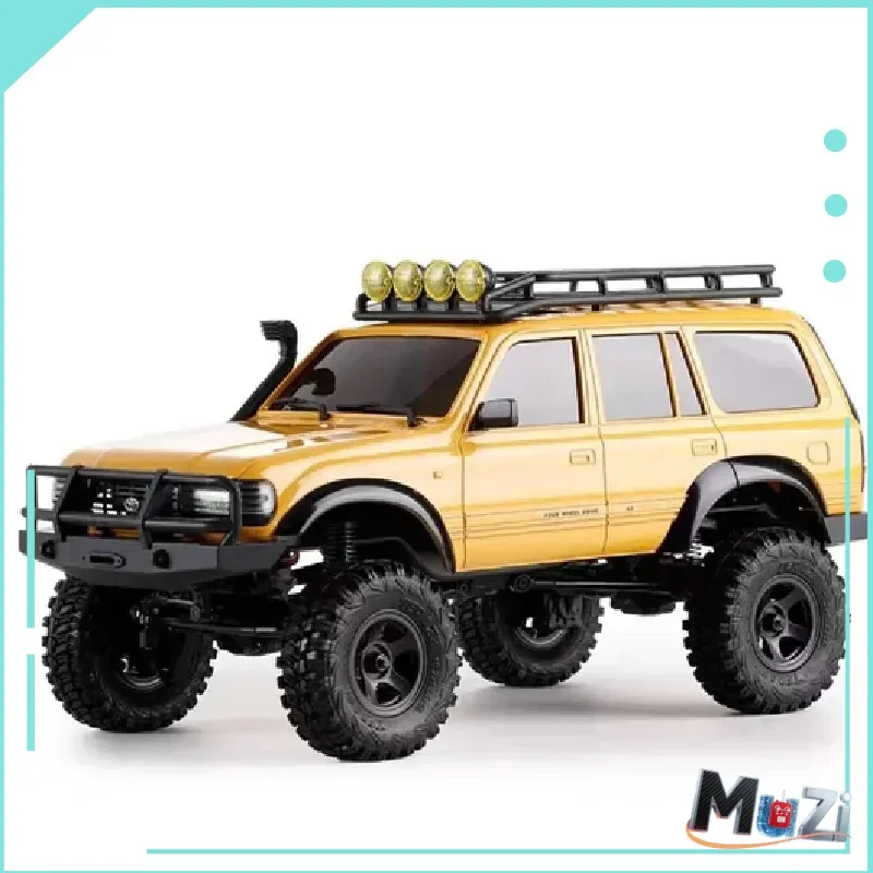 Fms fcx18 1/18 land cruiser lc80 carro de escalada rc carro de controle remoto simulação elétrica off road modelo brinquedo presente adulto