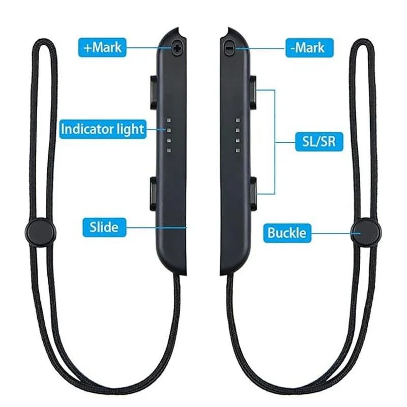 

Universal Lanyard Wrist Strap for Nintendo Switch & Switch OLED， Comfortable Strap for Controller & Joy-Con