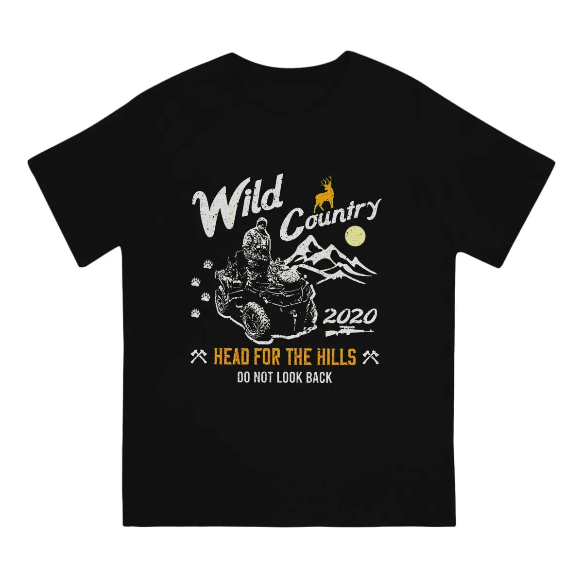 Wild Country-HEAD FOR THE HILLS Men TShirt Outdoor Exercise Crewneck Short Sleeve Fabric T Shirt