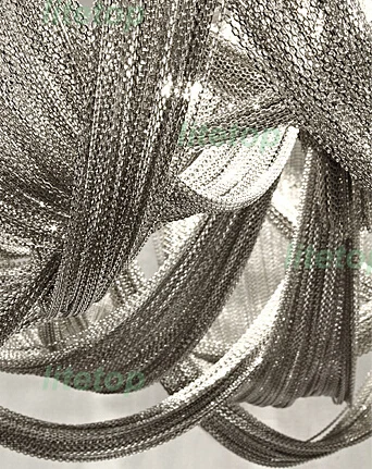 

Modern Aluminum Chain Pendant Light Luxury Suspension Lamp Hotel Cafe Bar Store Mall Classic Hanging Ceiling Chandelier Lighting