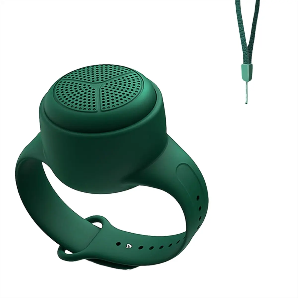 AS62 Mini Pocket Bluetooth Speaker Outdoor IPX6 Waterproof TWS Stereo Music Box Watch Design Music Player Support Bluetooth