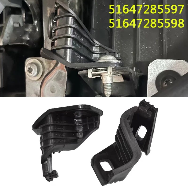 

2Pcs Car Front Headlight Headlamp Support Brackets Holder Left Right 51647285597 51647285598 For BMW F30 F31 F32 F33 F36
