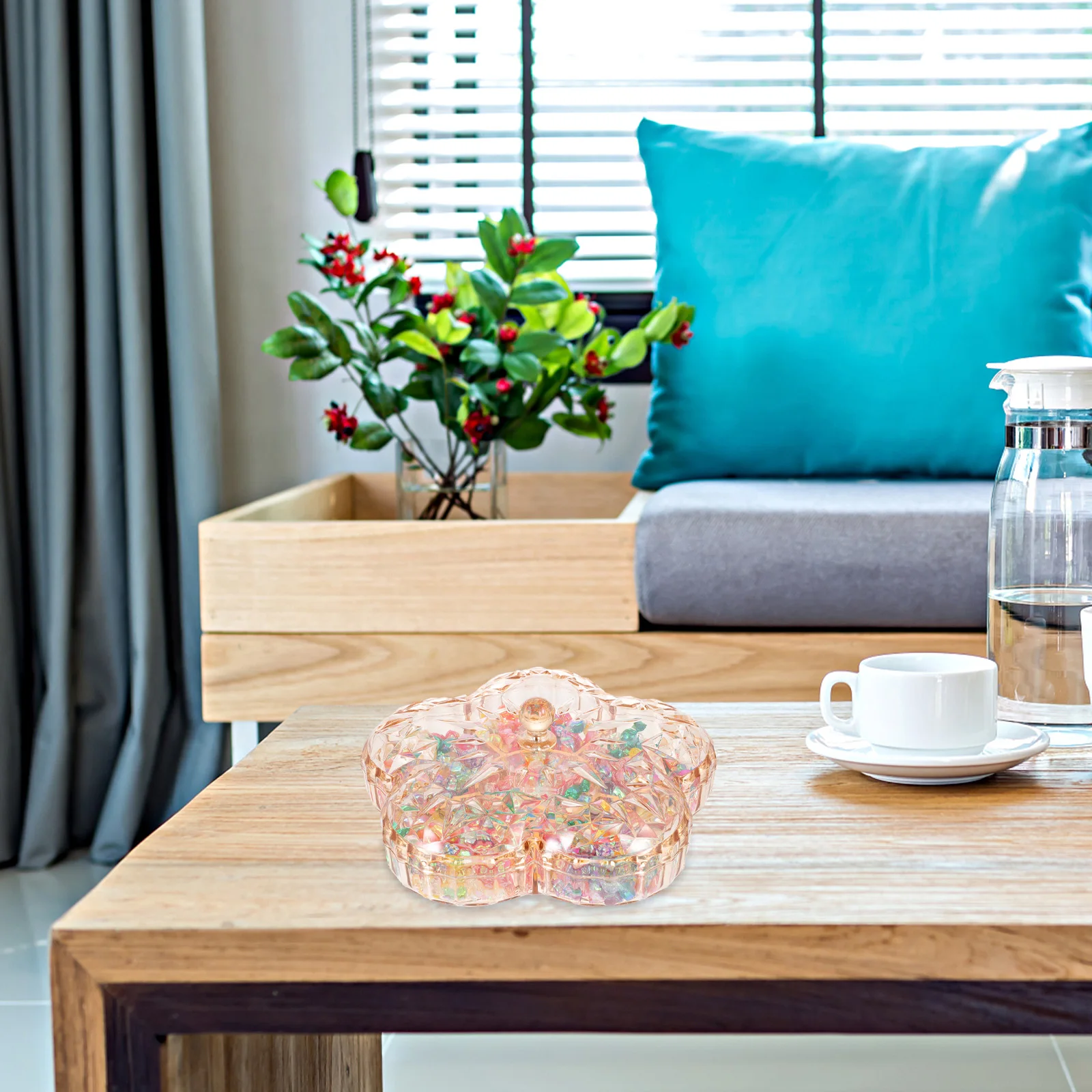 

Коробка для хранения тарелок с фруктами, подносы, блюдо для закусок с отделениями, крышка, сухая полипропиленовая крышка для малышей