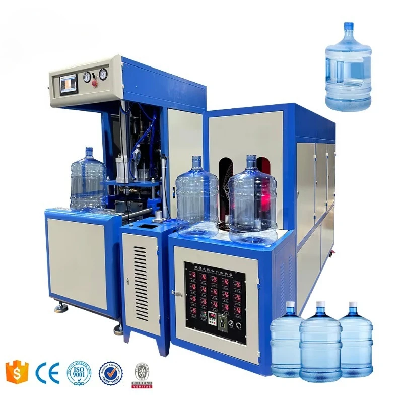 Automatic PET Bottle Blow Molding Machine With Auto Preform Loader High Efficiency Beverage Bottle Production Plant Unit