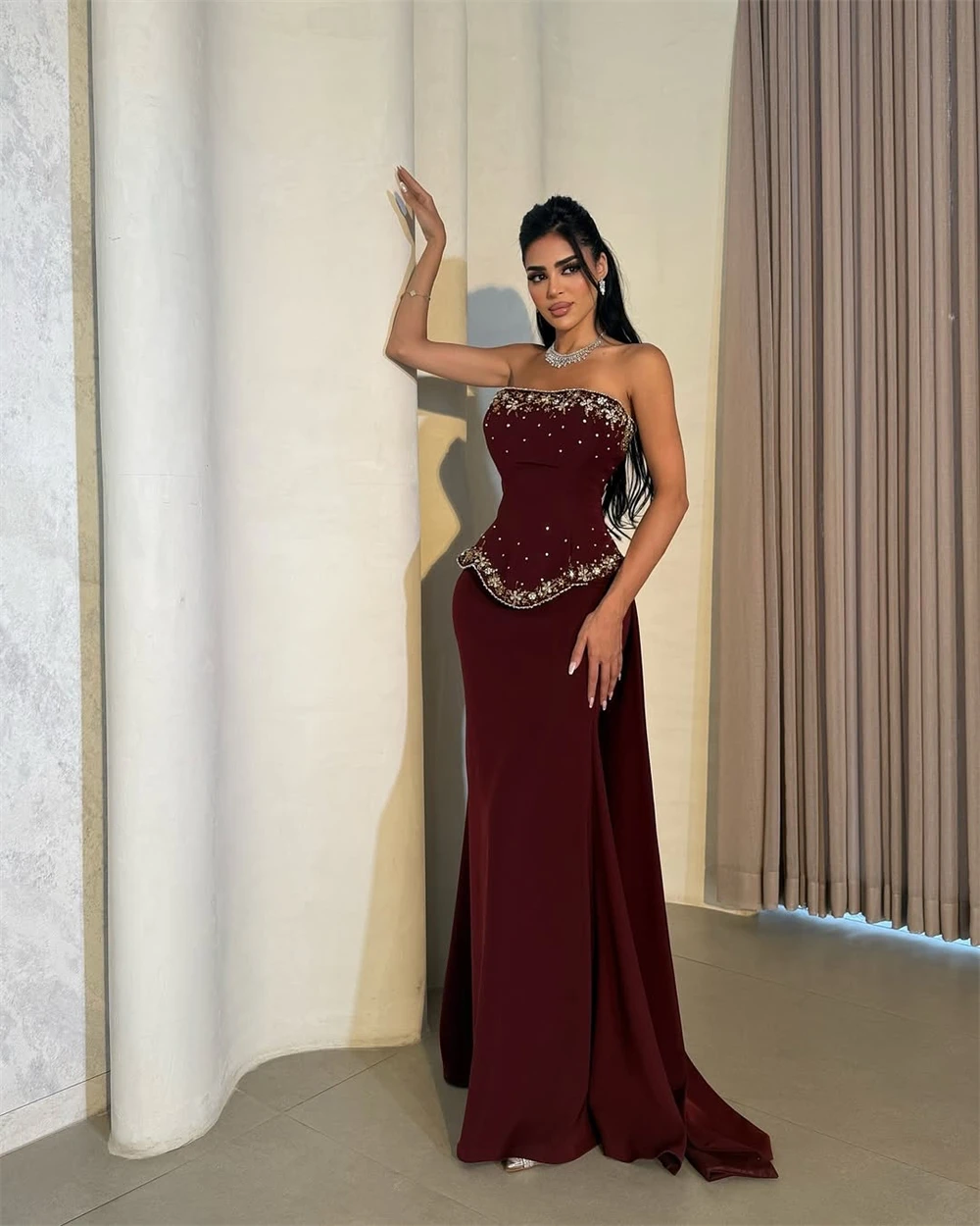 Prom Party Evening Robe Soiree Wedding Guest Dresses 2026 New Dress Elegant Gowns for Luxurious Events Women's Formal Customized