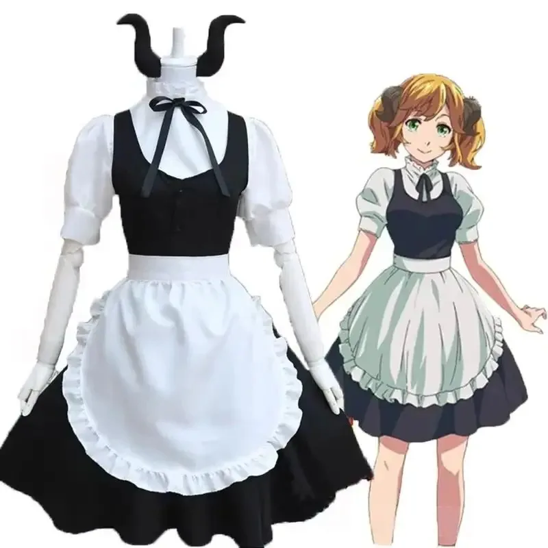 

Restaurant to Other World Aleita Anime Cosplay Maid Costume Dress Suit Female Uniform for Parties And Events