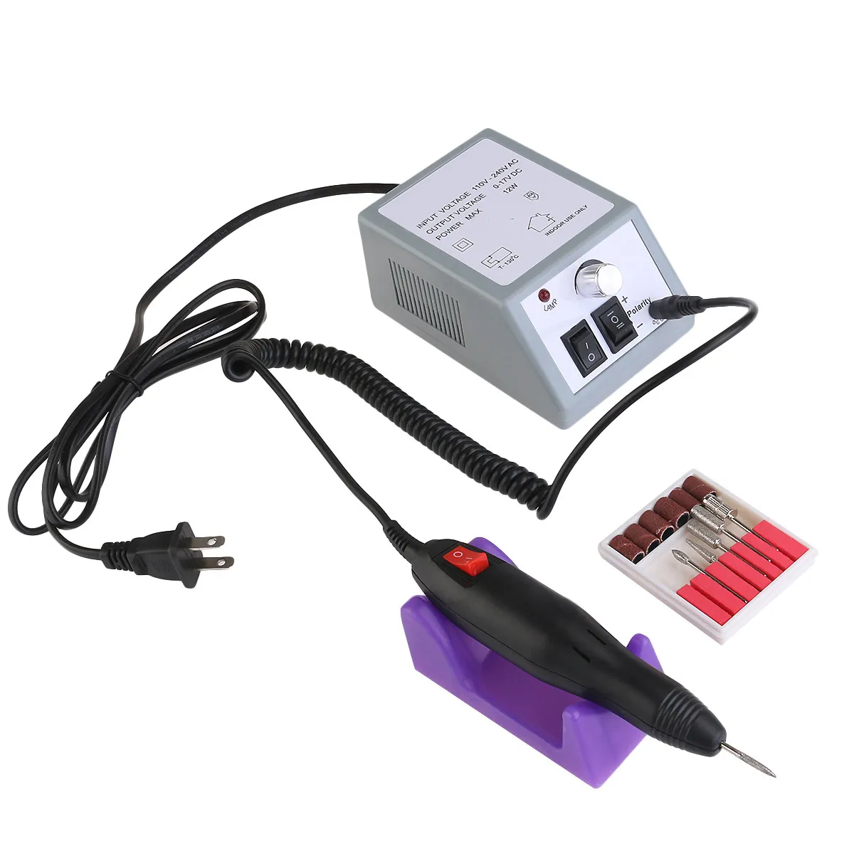 Elektrische nagelkunstboormachine 20000 hoge snelheid lichtgewicht manicure pedicure set voor salon en thuisgebruik nagellak