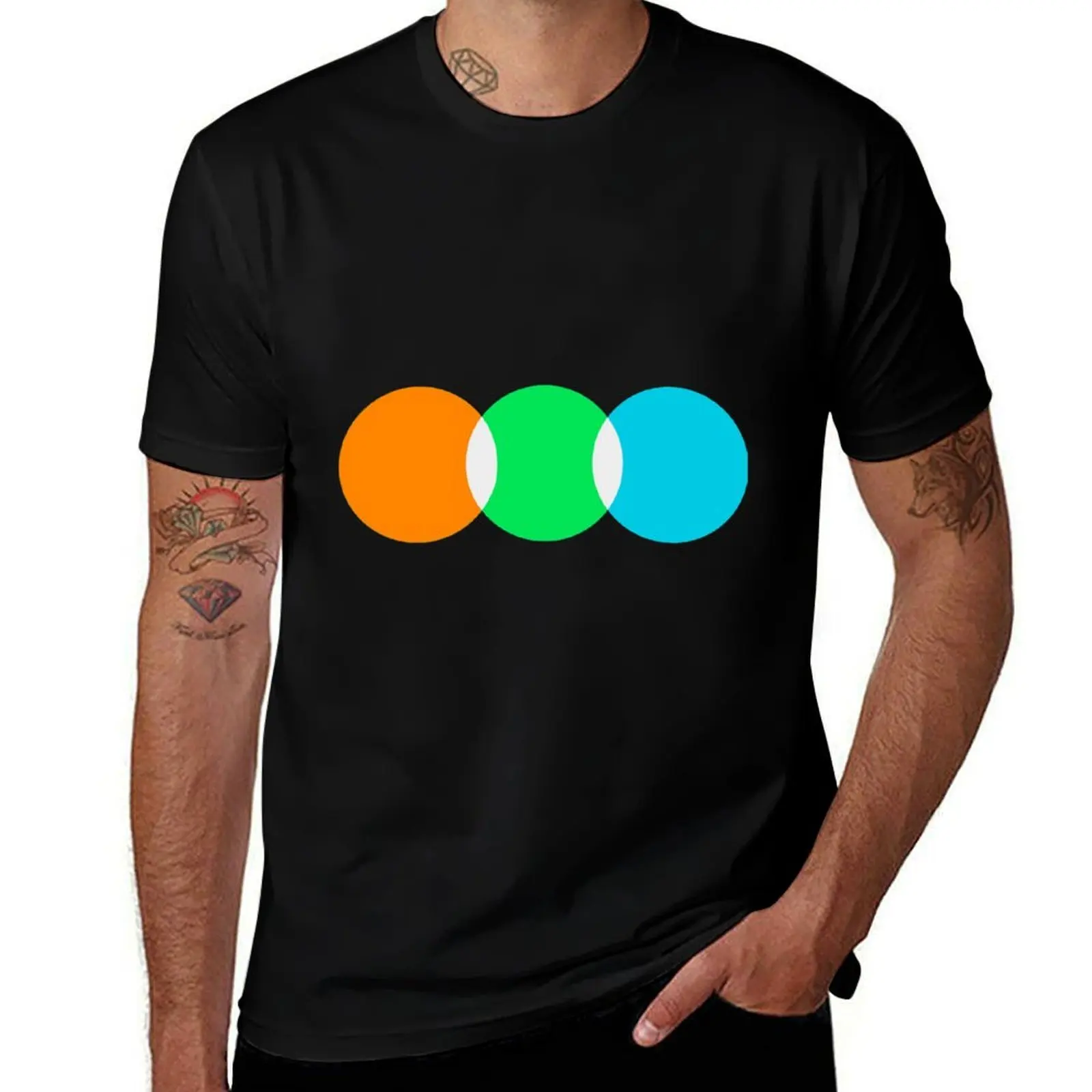 Camiseta con Logo del sitio web de película, camisetas para hombre, camisetas de anime ajustadas para hombre, camisetas de algodón, camiseta de alta calidad
