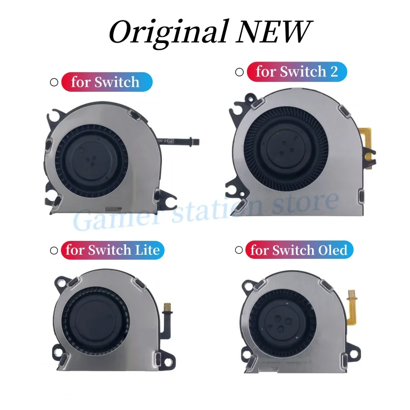 1-10 Uds Original nuevo mantener ventilador de refrigeración interno para Nintendo Switch & Switch 2 & Switch Lite & Switch OLED consola CPU Cooler