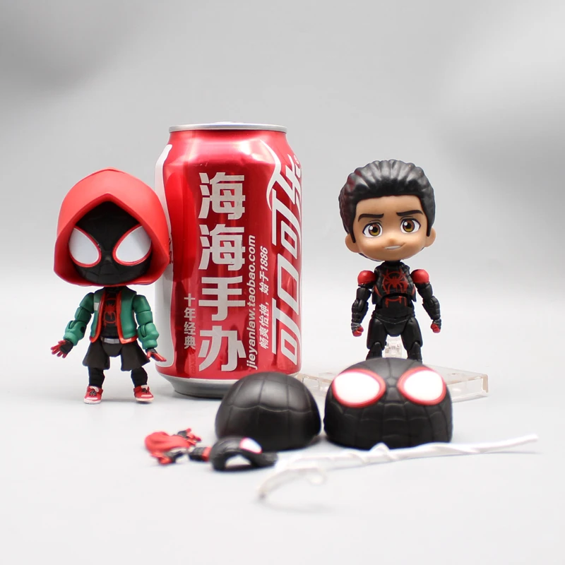 Spider Man 1180 DX 10cm Action Figure Miles Morales Movable Joints PVC Model Statue Toy Collectible Desk Decor Doll Gift Boy Kid