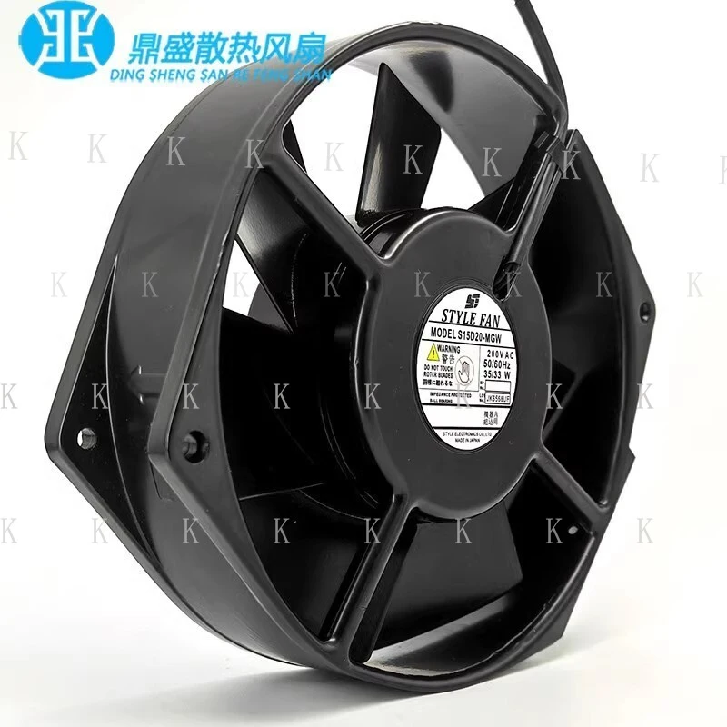 C  FOR STYLE FAN S15D20-MGW AC 200V 50/60HZ 35/33W Cooling Fan