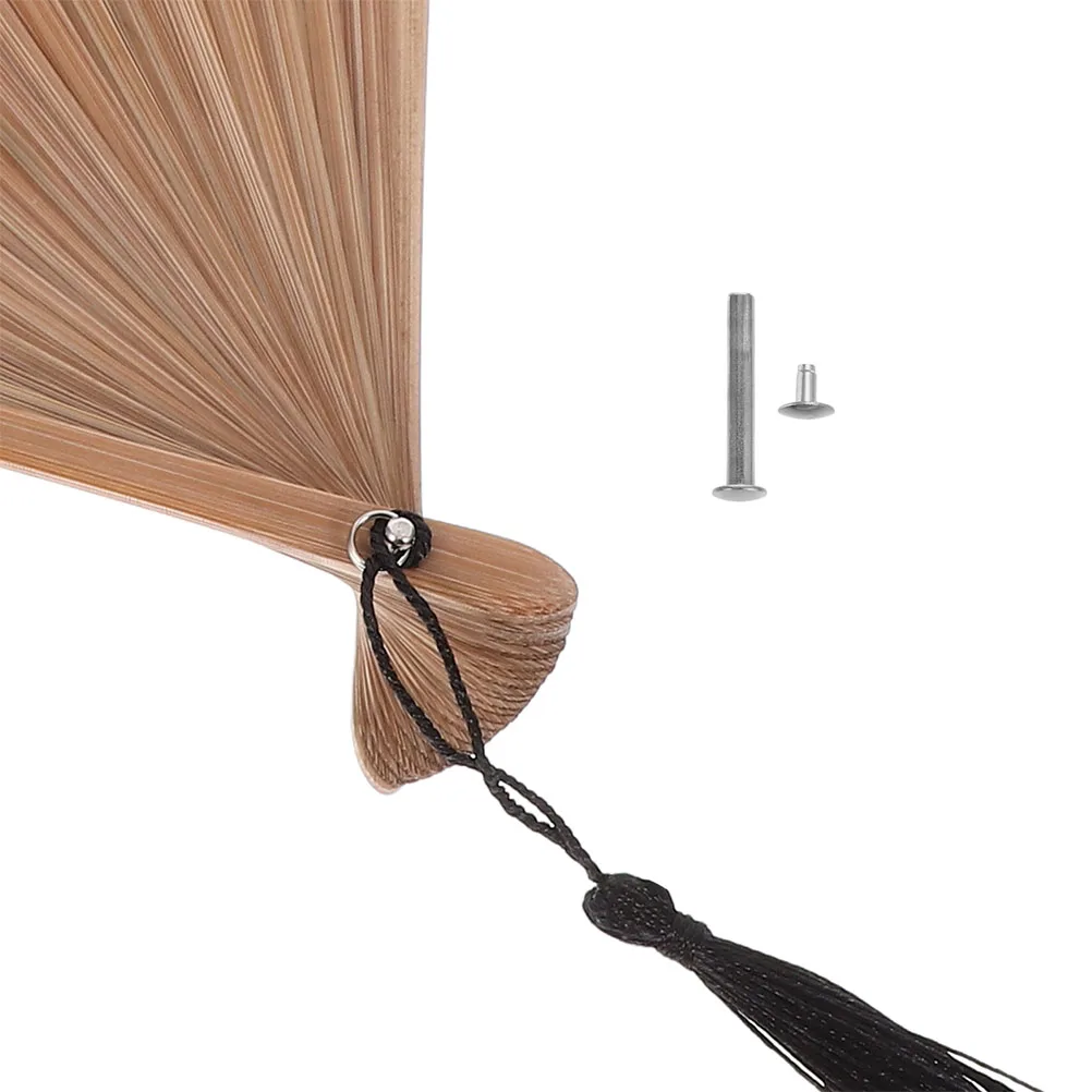 20 Set Accessori per ventole Sostituzione perno in acciaio inossidabile Colata pieghevole Ventole H Rivetti Alberi Dadi Parti di riparazione Kit fai da te Set