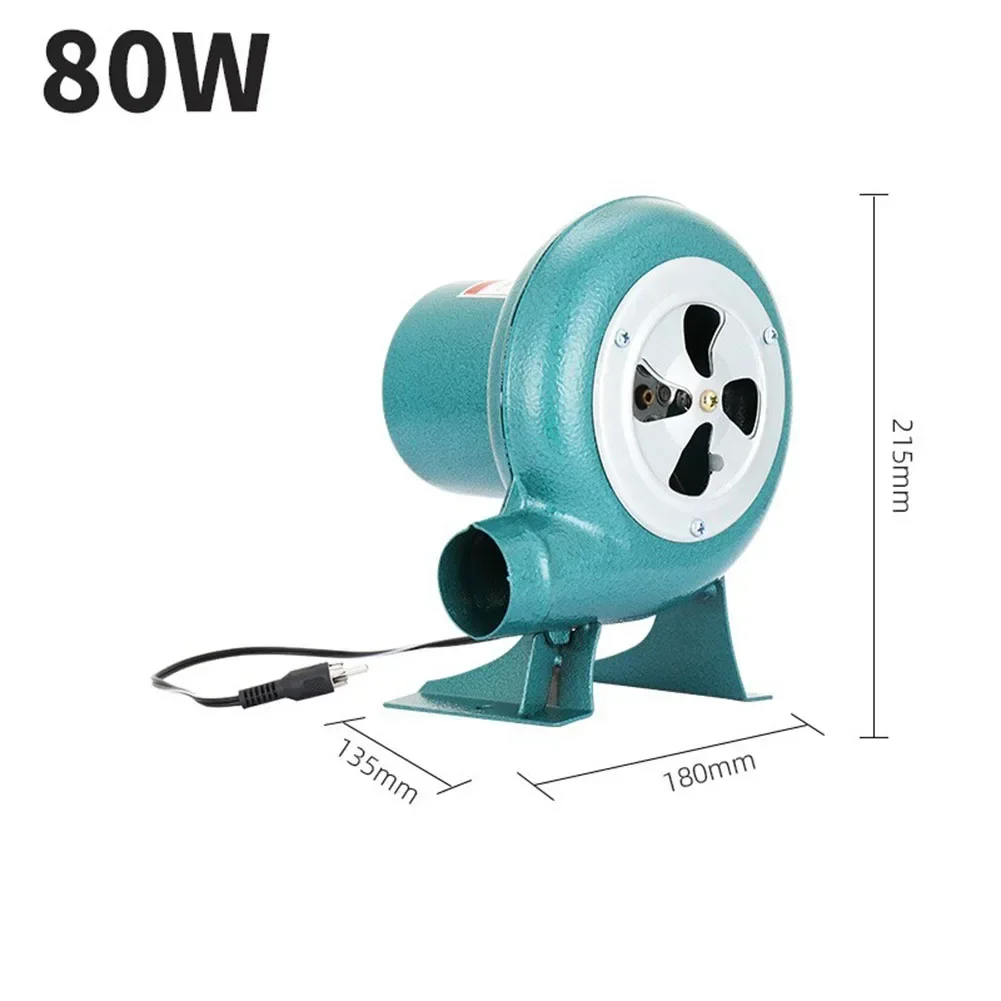 

High Power Adjustable Speed Centrifugal Blower For Outdoor BBQ 100W/80W/60W/40W/30W Household Electric Blower