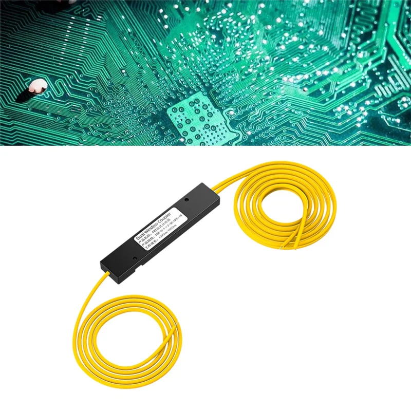 B04B-Faser Optic Pigtail Splitter 1/2 FBT Dual Fenster Koppler Für Faser Kommunikation System