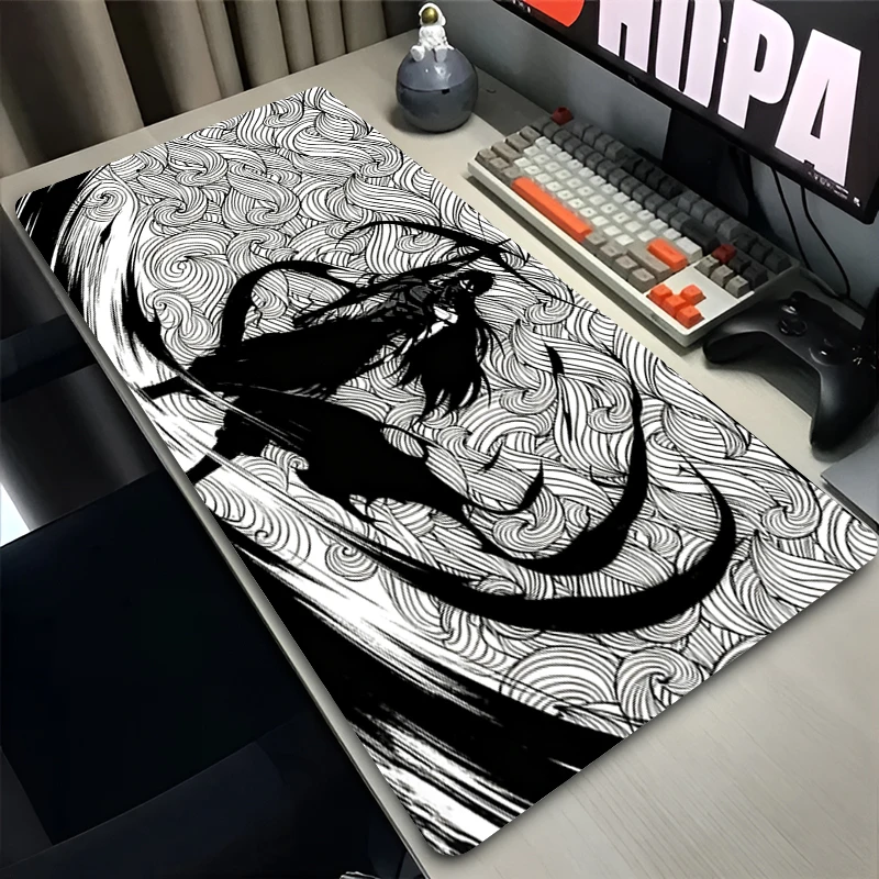 Cool Mouse Pad Professional Game Keyboard Mat BLEACH Anime desk mat High-Quality Gaming Non Slip Mousepad Office Laptop Mousepad
