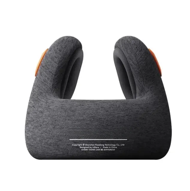 Cuscino da viaggio per aereo con paraorecchie con cancellazione del rumore, cuscino per il collo da viaggio in memory foam, 360 ° Supporto per il collo per aerei, automobili, uffici