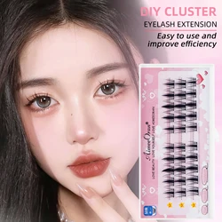 5-pair Manga Eye A Shaped False Eyelashes Wet Lashes Thick Manhua Spiked Eyelashes Naturally Soft Douyin Makeup Lash Extension