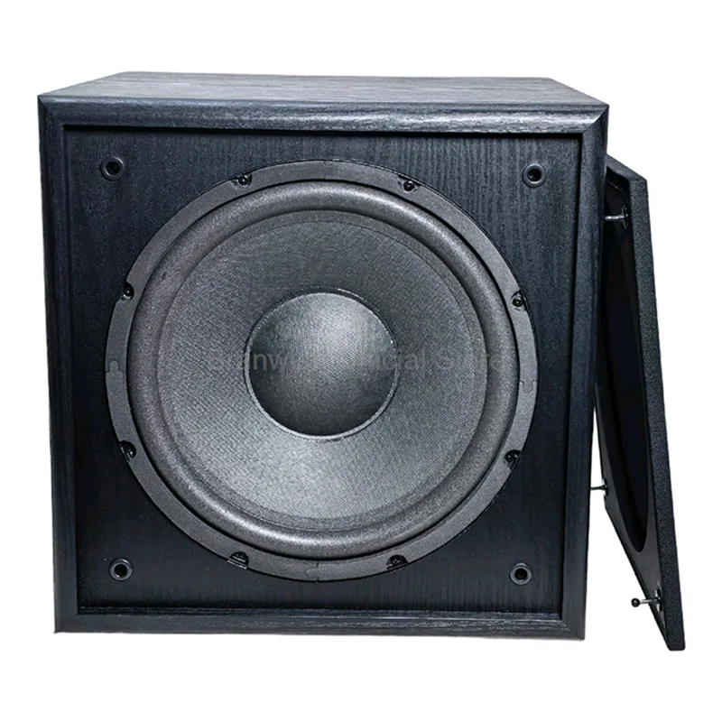 10 Inch Passive Subwoofer Speaker 100W Deep Bass Audio 4ohm Sound Box with MDF Cabinet For Home Theater DJ Party Sound System