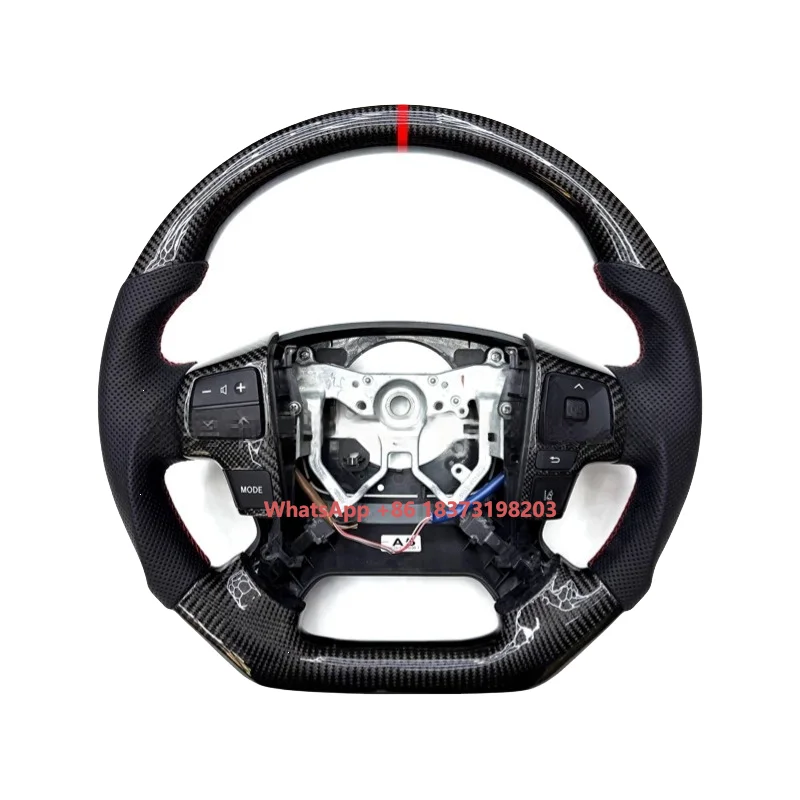 

Customized Carbon Fiber Steering Wheel Precision Control Anti-Fatigue and Easy-Clean Surface