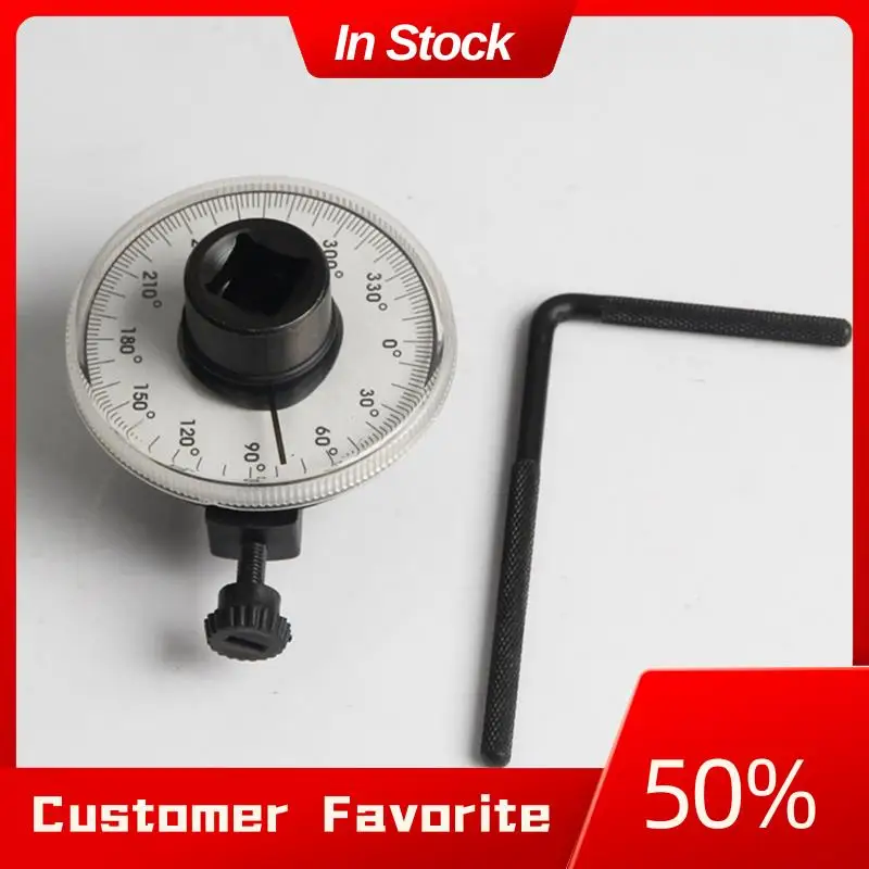 

1/2 Torque Indexer Angle Gauge 1/2 Torque Indexer With Clamps Torque Angle Meter Pointer Dial Auto Repair