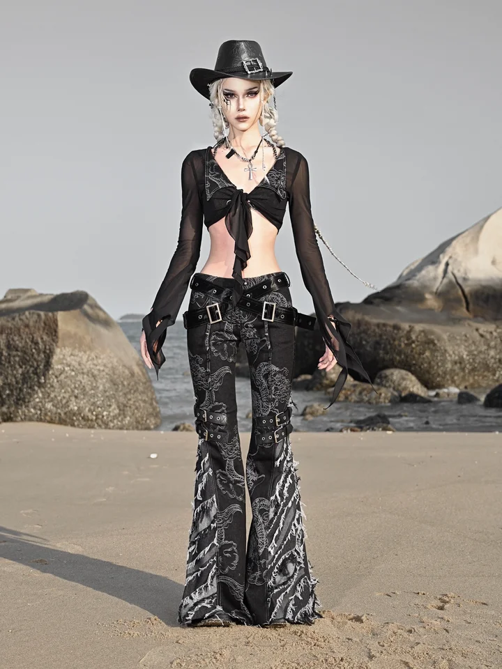 Fornecimento de Sangue Original Punk Y2K Hot Girl Assética Grunge