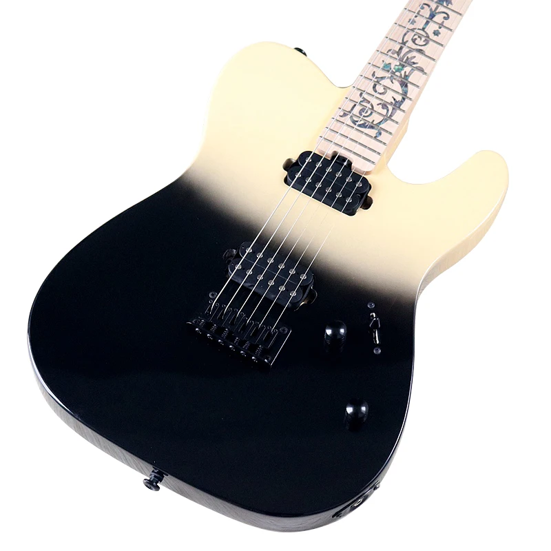 6 Strings TL Electric Guitar 39 Inch High Gloss Solid Basswood Body Canada Maple Neck Fast Delivery