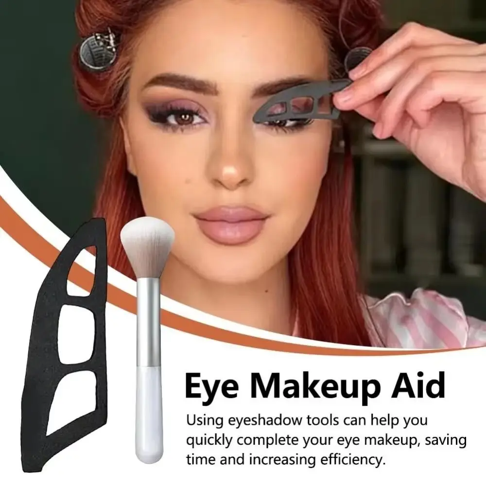 

Reusable Eyeshadow Stencil Wing Tips Wearing Aid Hollowed Eye Shadow Tool Easy Use Multi-functional Eyeshadow Aid Drawing Adults