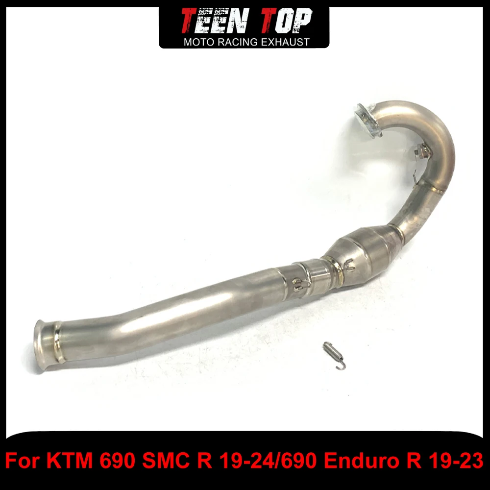 

Offroad Bike Exhaust Header Titanium Alloy For KTM 690 SMC/Enduro R Exhaust Elbow Connect Tube 690 Enduro R 2019-2023