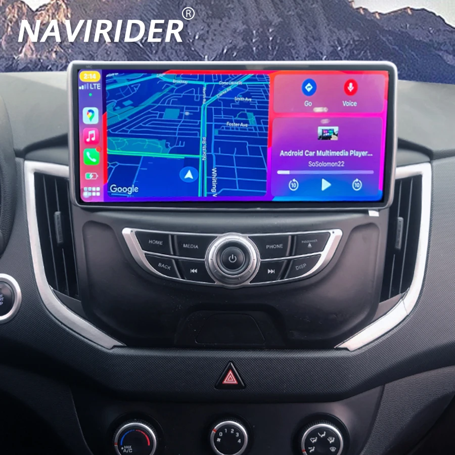 NaviRider 10.25inch Android 13 Car Play Bluetooth Speaker For Hyundai Creta 2017 2018 IX25 Touch Screen Multimedia Video Navig