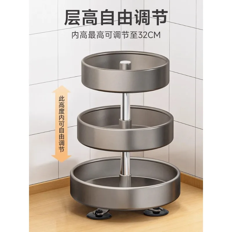 Shelf kitchen household multi-functional condiment bottle multi-layer seasoning chopstick storage rack