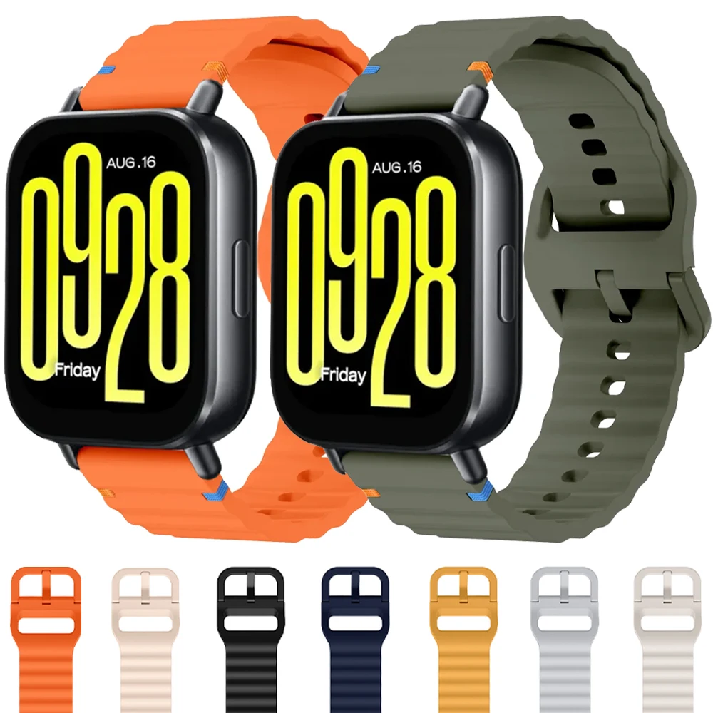 22mm 20mm 18mm Silicone Band for Redmi Watch 5 Active/Lite Sport Bracelet for Huawei Watch GT6 Pro/GT6/5/4 46mm 41mm Accessories