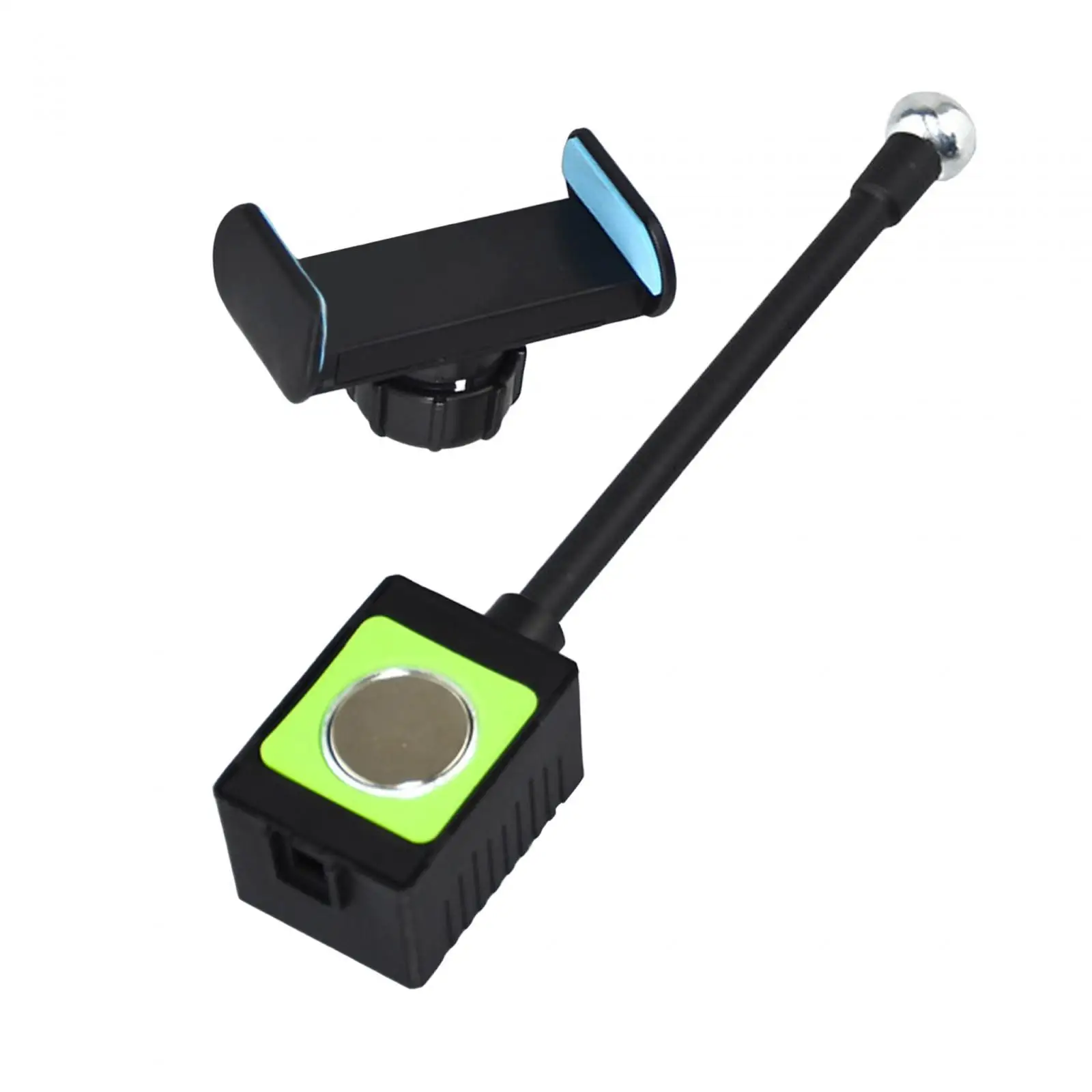 Phone Holder Adjustable ABS Cell Holder Magnetic Style Sewing Machine Accessory Stable Viewing for Music and Movies