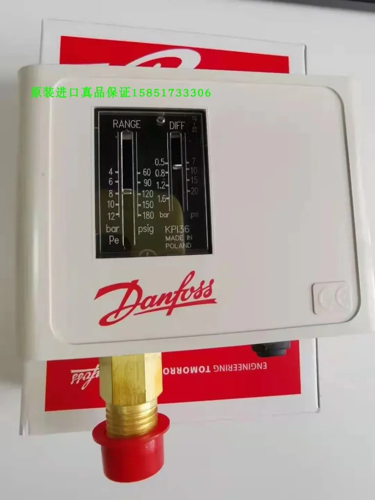 

Danfoss Danfoss Pressure Switch KPI36 060-118966/316966 Authentic Pressure Controller