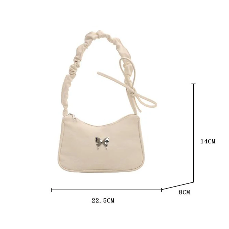 Minimalnie zaprojektowana torba pod pachami damska S Crossbody nowa modna torba na ramię z łańcuszkiem