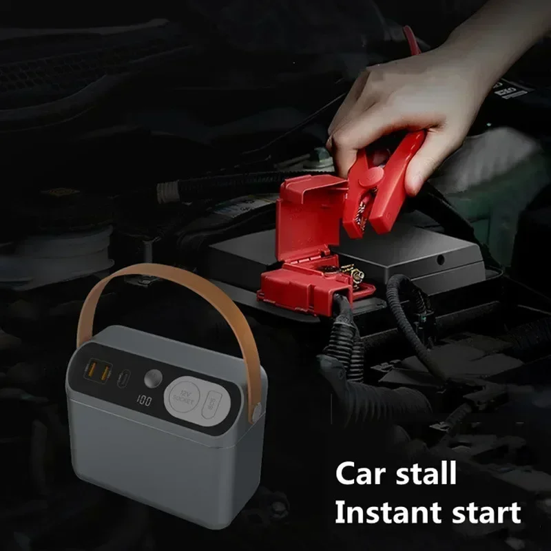 

Excellent Best Seller First 150W Portable Power Station 60000mAh 222Wh Jump Starter Camping Power Bank PD 60W Charger Car Booste