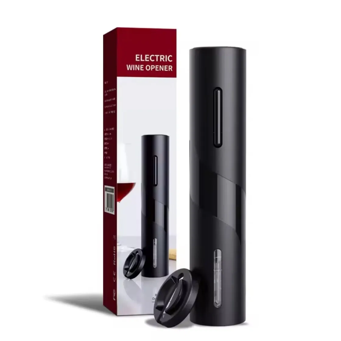 Electric Wine Bottle Opener Automatic Red Wine Corkscrew Wine Opener Wine Tools Kitchen Products Performance Plastic