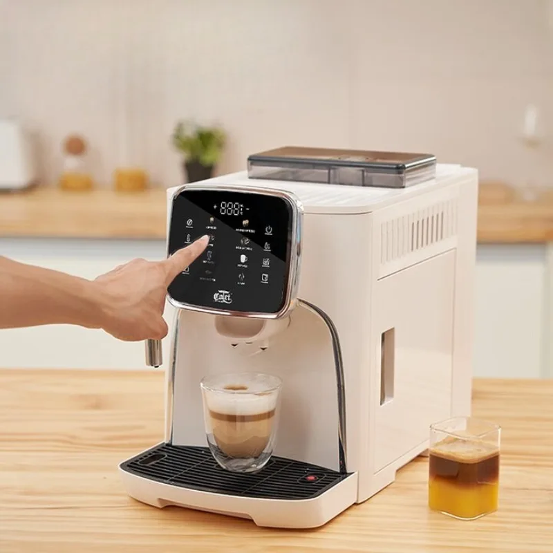 

Card grinding integrated bean grinder, milk foam machine, office Italian American multi-function manual milk foam coffee machine