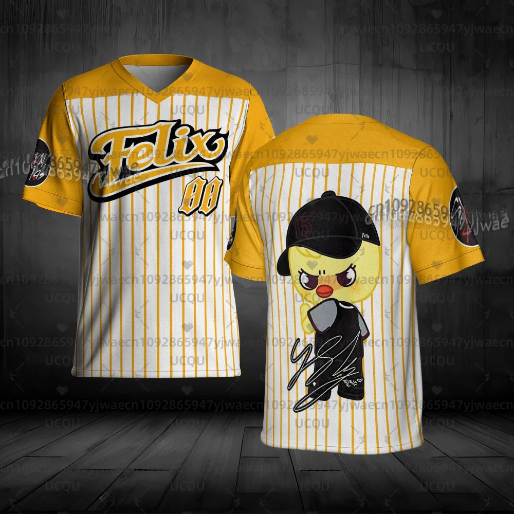 Camisetas de Apoyo a los Fans del Álbum KPOP Stay 2026, Ropa Urbana FELIX, Camisetas de Manga Corta para Hombre y Mujer, Tallas Grandes