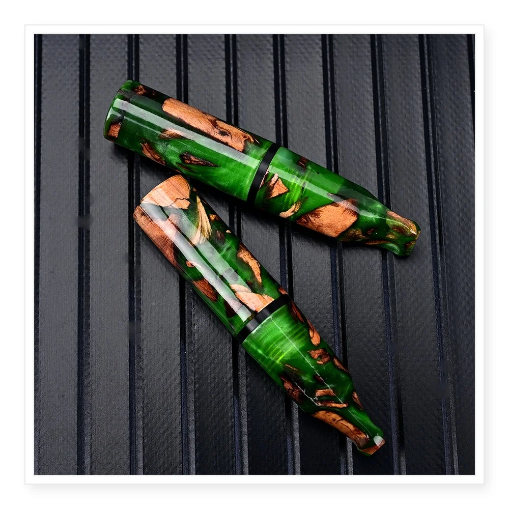 7cm Resin Cigarette Holder with 9mm Tar Filter - Universal Medium Fine Holder for Single Cigarettes