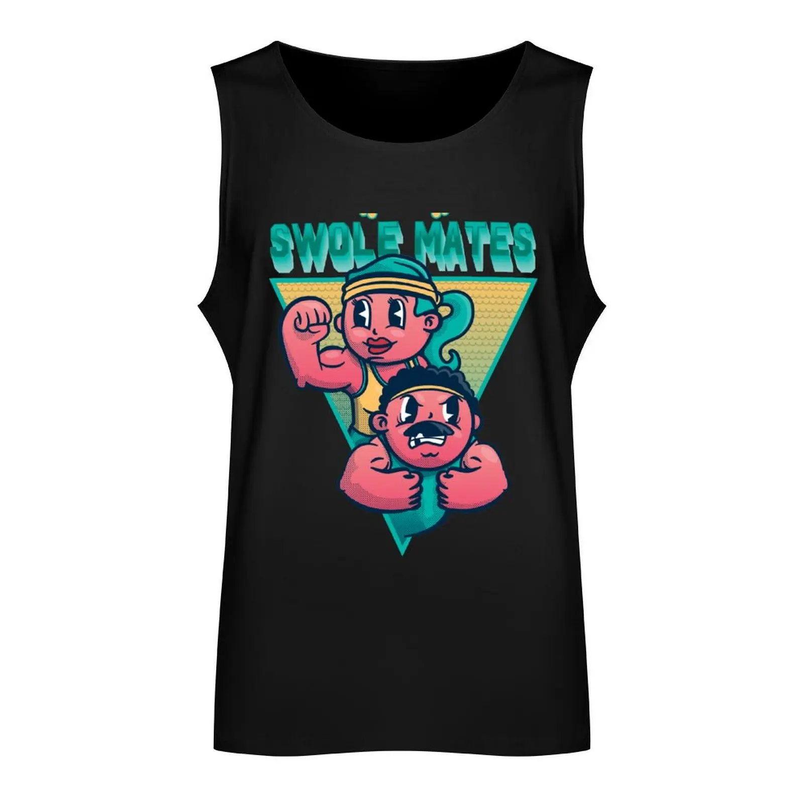 Forever Swole Mates Tank Top gym clothes men T-shirts men