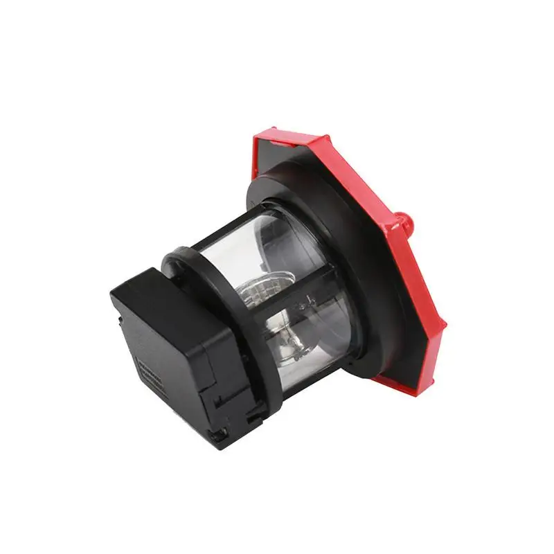 Unique LED Solar Lighthouse Waterproof 360 Degree Rotating Statue Lamp Guide Light Outdoors For Garden Yard Outdoor Decor