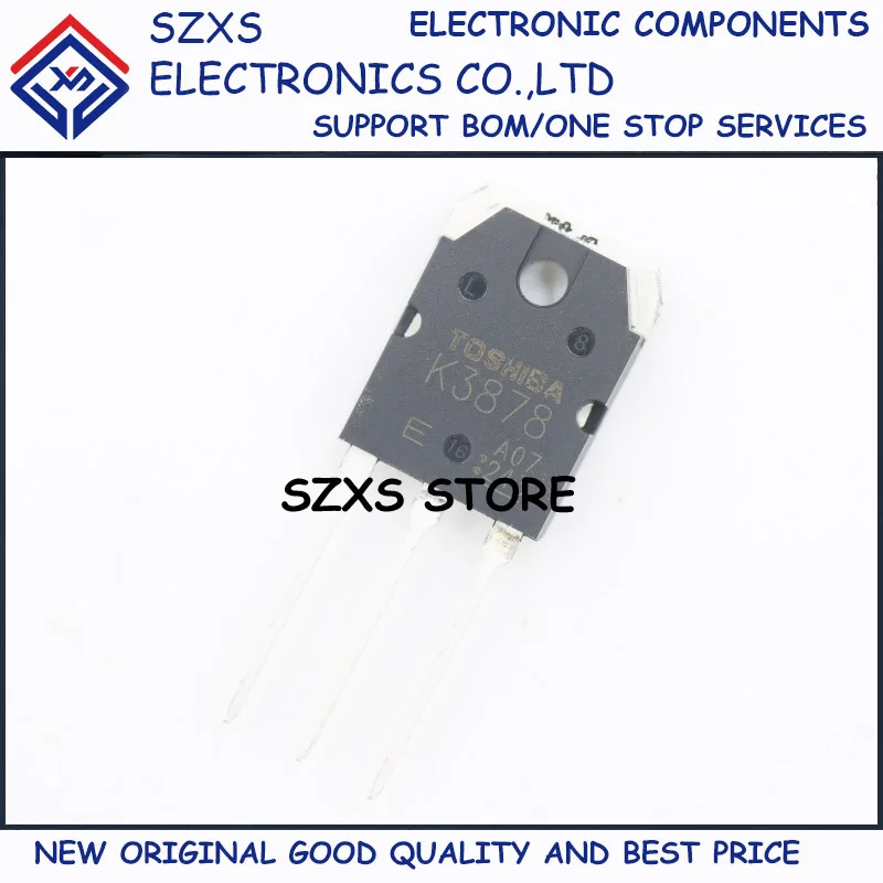 

New Original 10Pcs 2SK3878 K3878 TO-3P 900V 9A MOSFET Field-effect Transistor In Stock Electronic Components Good Quality