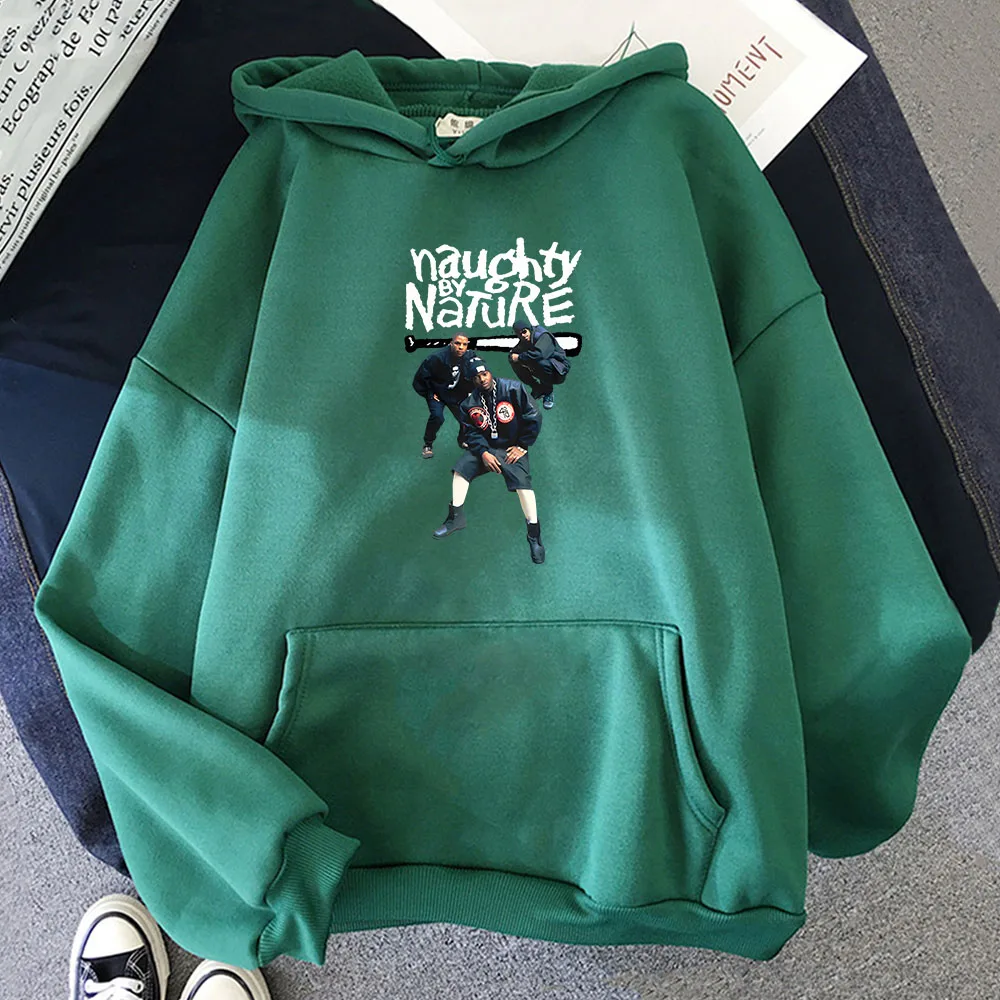 Sudadera con capucha Naughty By Nature O.P.P para Hombre y mujer, Ropa informal de manga larga, cómoda, de invierno