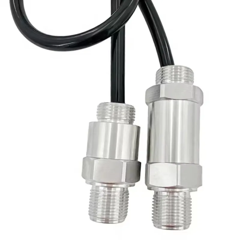 The Warranty High-quality 4-20mA Output Double-head Threaded Pressure Transmitter Is Suitable for the Water Treatment Industry