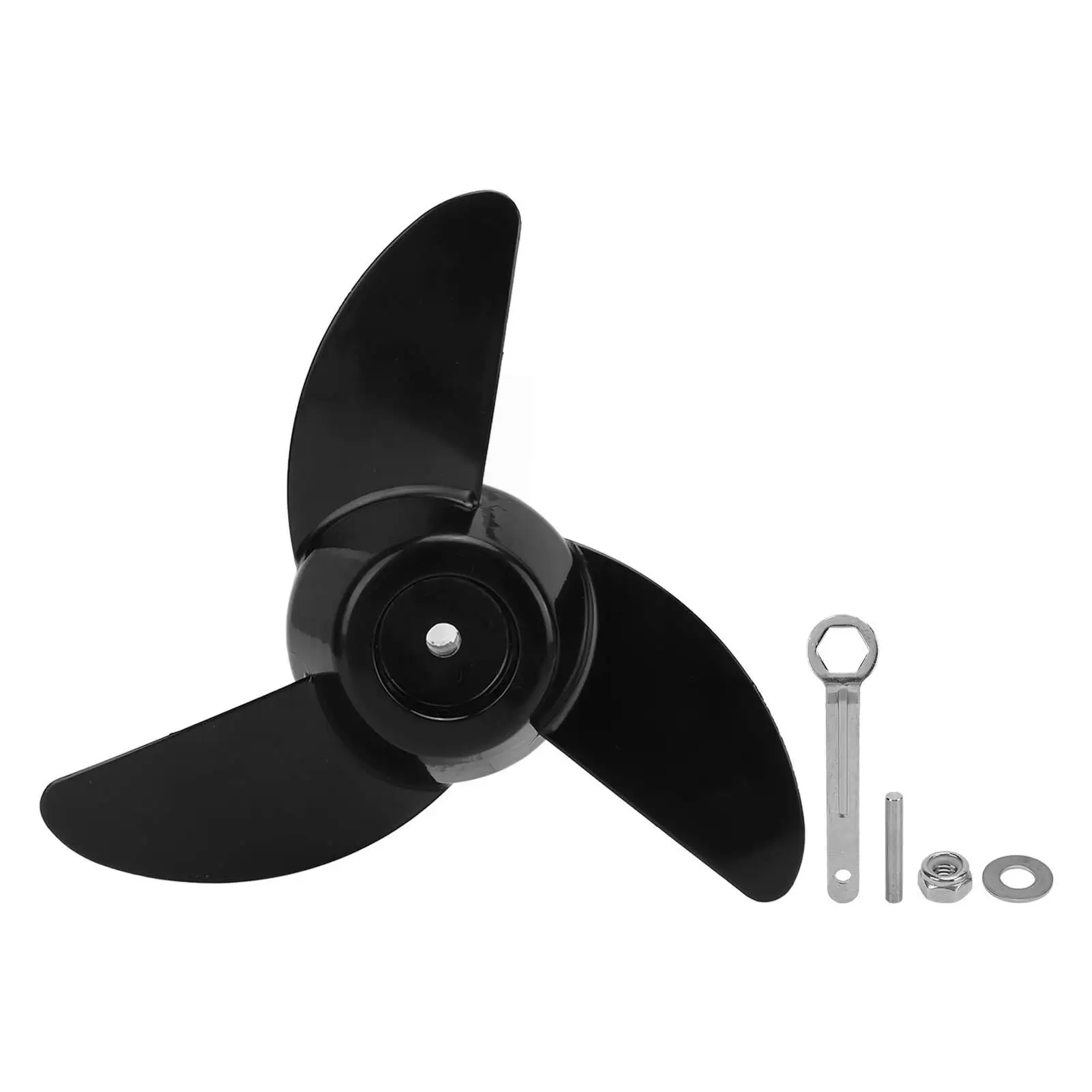 for 24v Engine Black Replacement Propeller for Enhanced Performance - Durable & Efficient